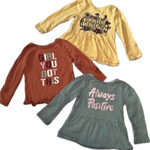 Bundle of 3T Long Sleeve Shirts